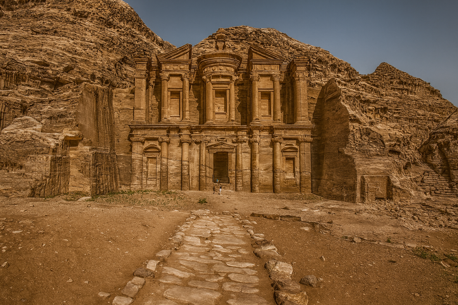 The Monastery Ad-Deir เปตรา จอร์แดน