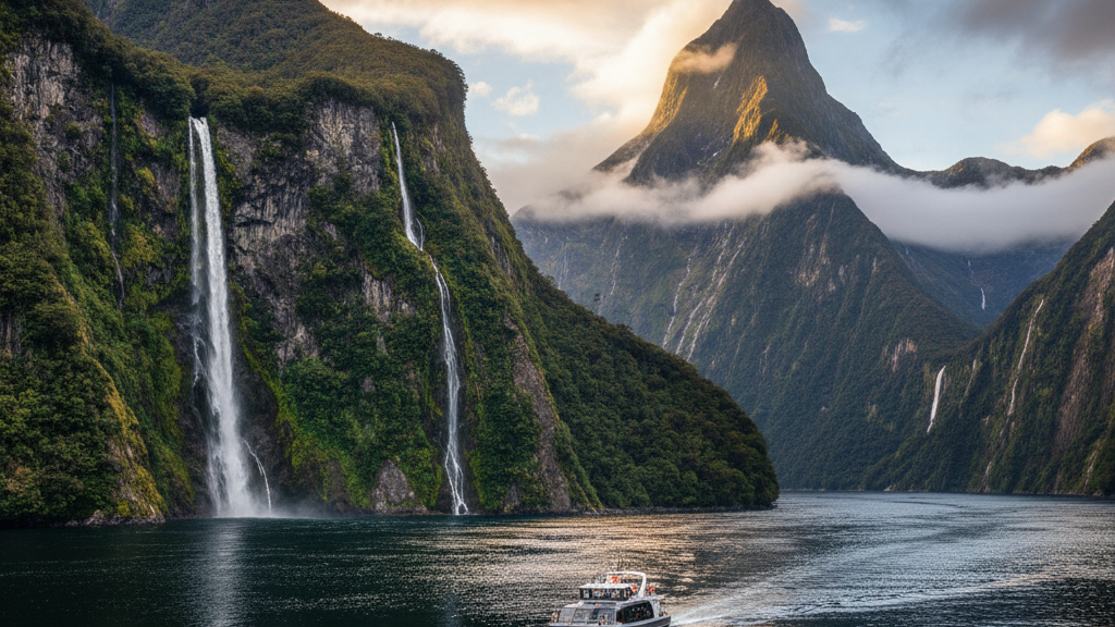 ล่องเรือ Milford Sound