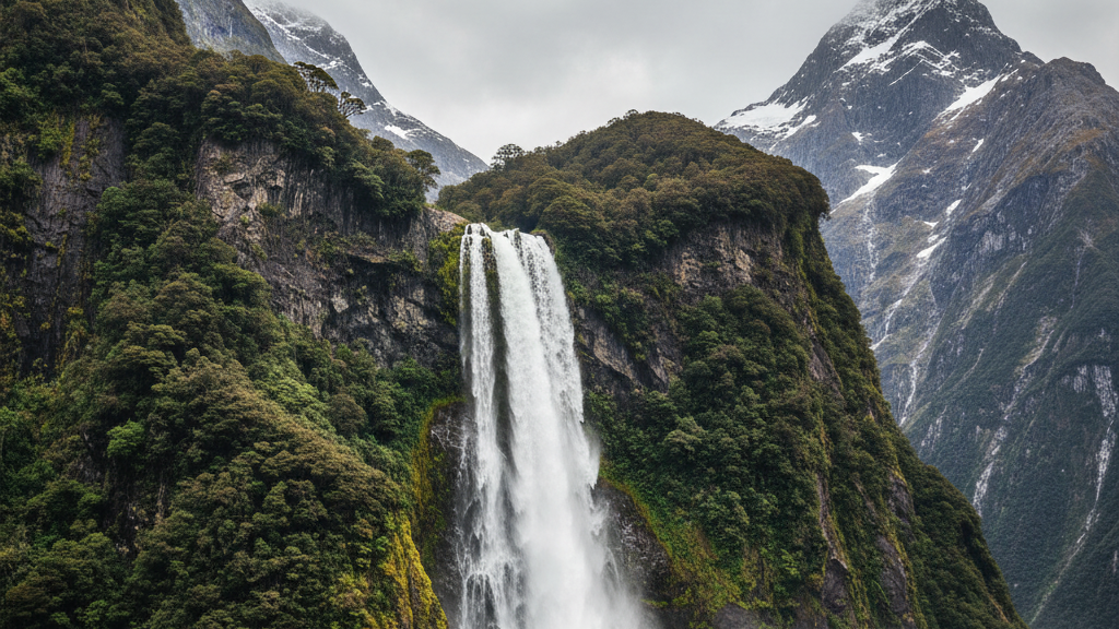น้ำตก Sutherland Falls