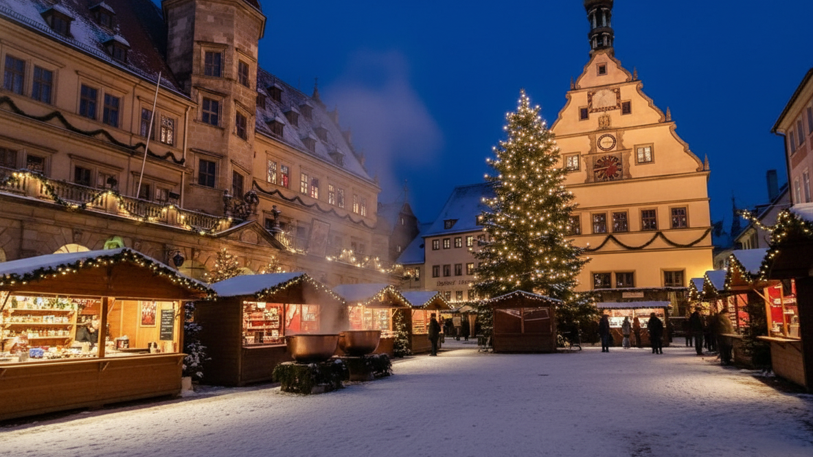 ตลาดคริสต์มาส Rothenburg
