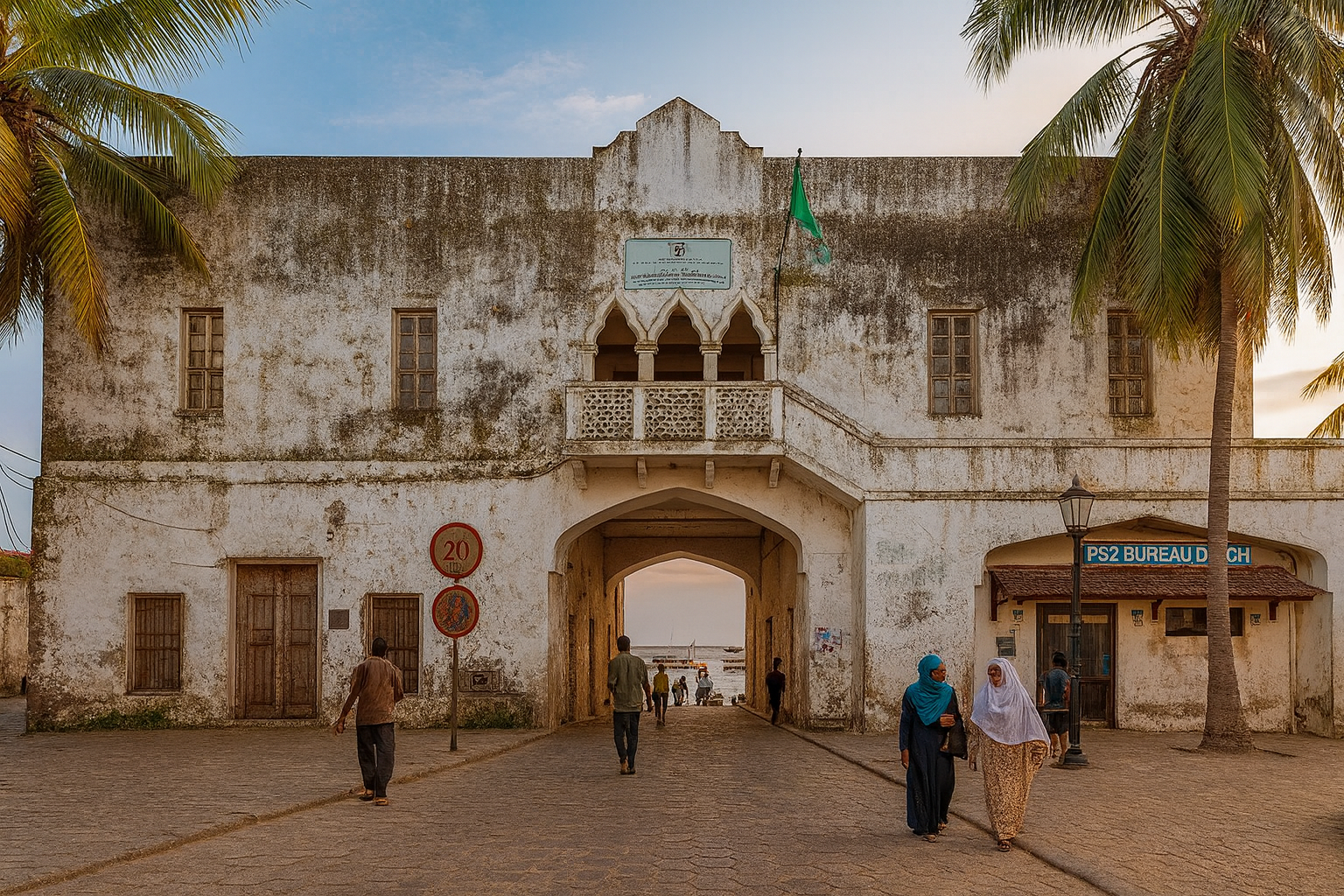 Stone Town แซนซิบาร์ ริมทะเล