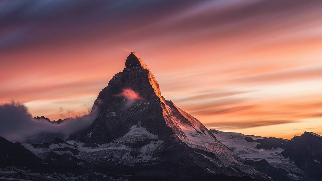 Matterhorn อาทิตย์ขึ้น