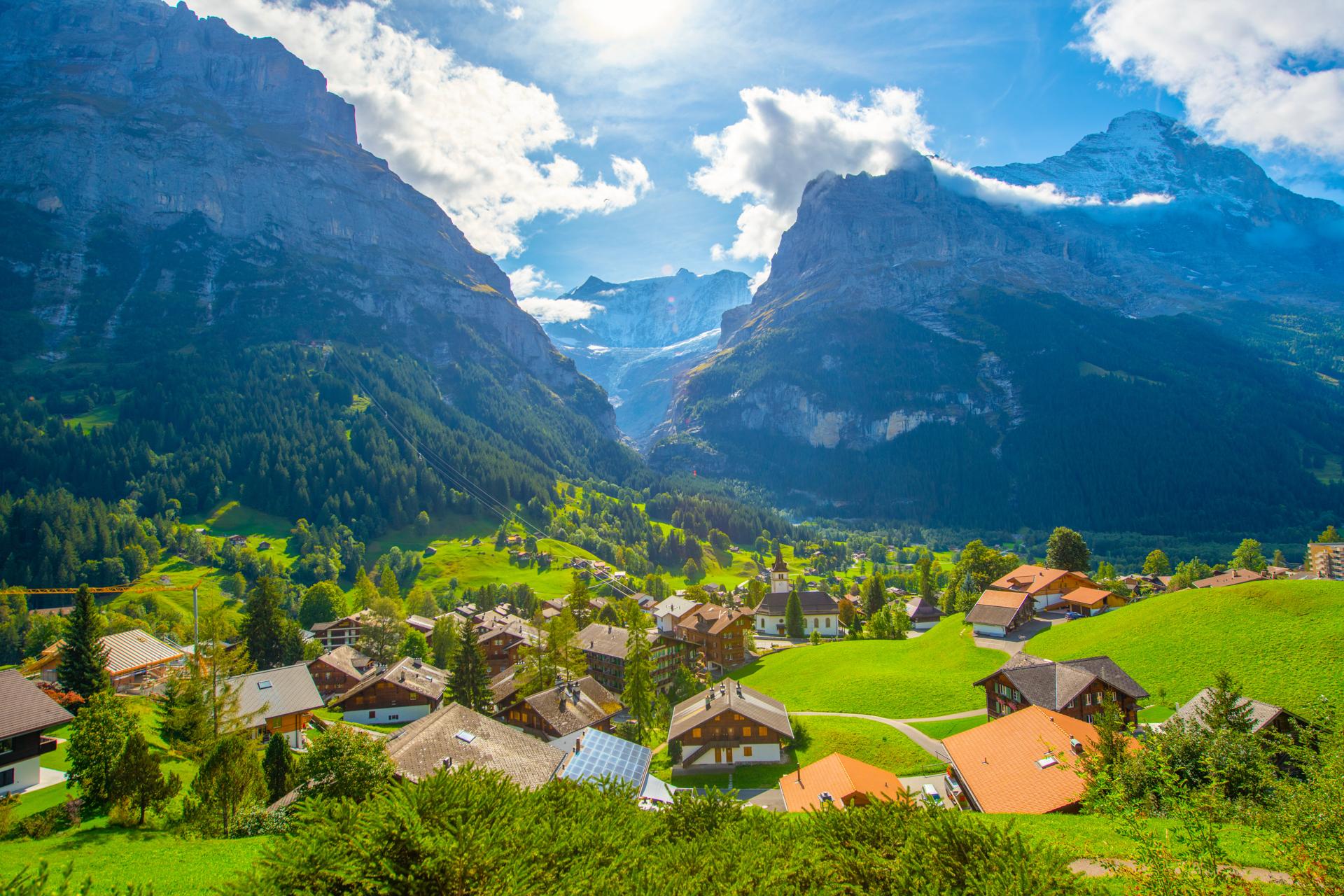 🇨🇭  หมู่บ้าน Grindelwald