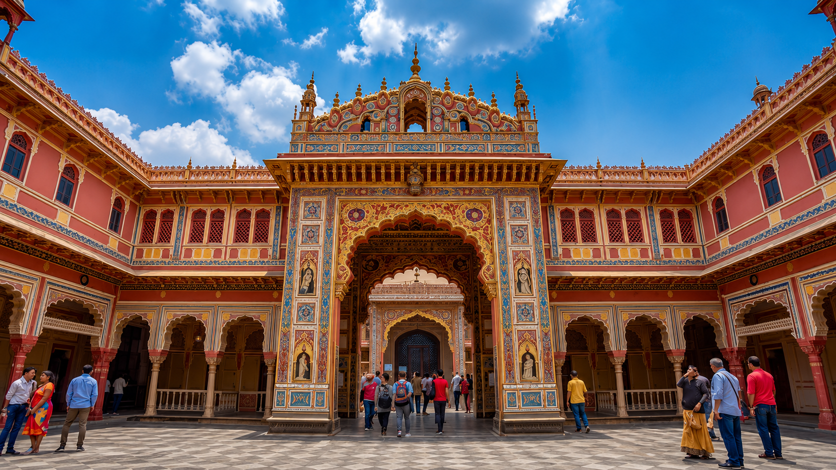 City Palace Jaipur — ภาพจากทัวร์ถ่ายภาพของ Gography