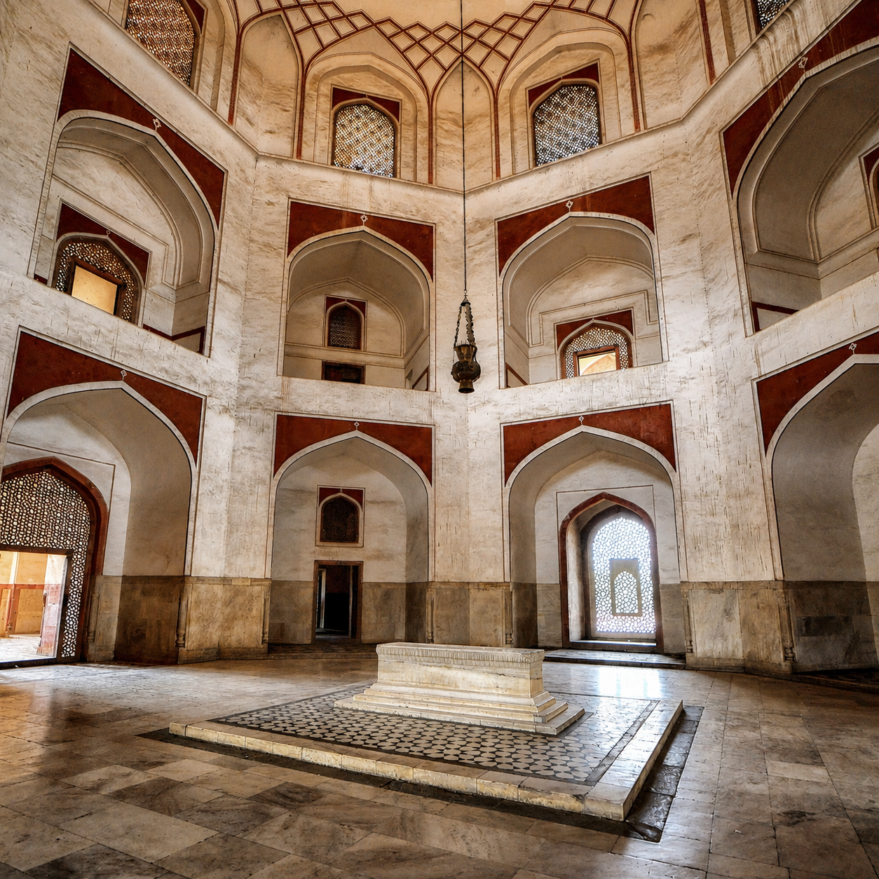 Humayun’s Tomb — ภาพจากทัวร์ถ่ายภาพของ Gography