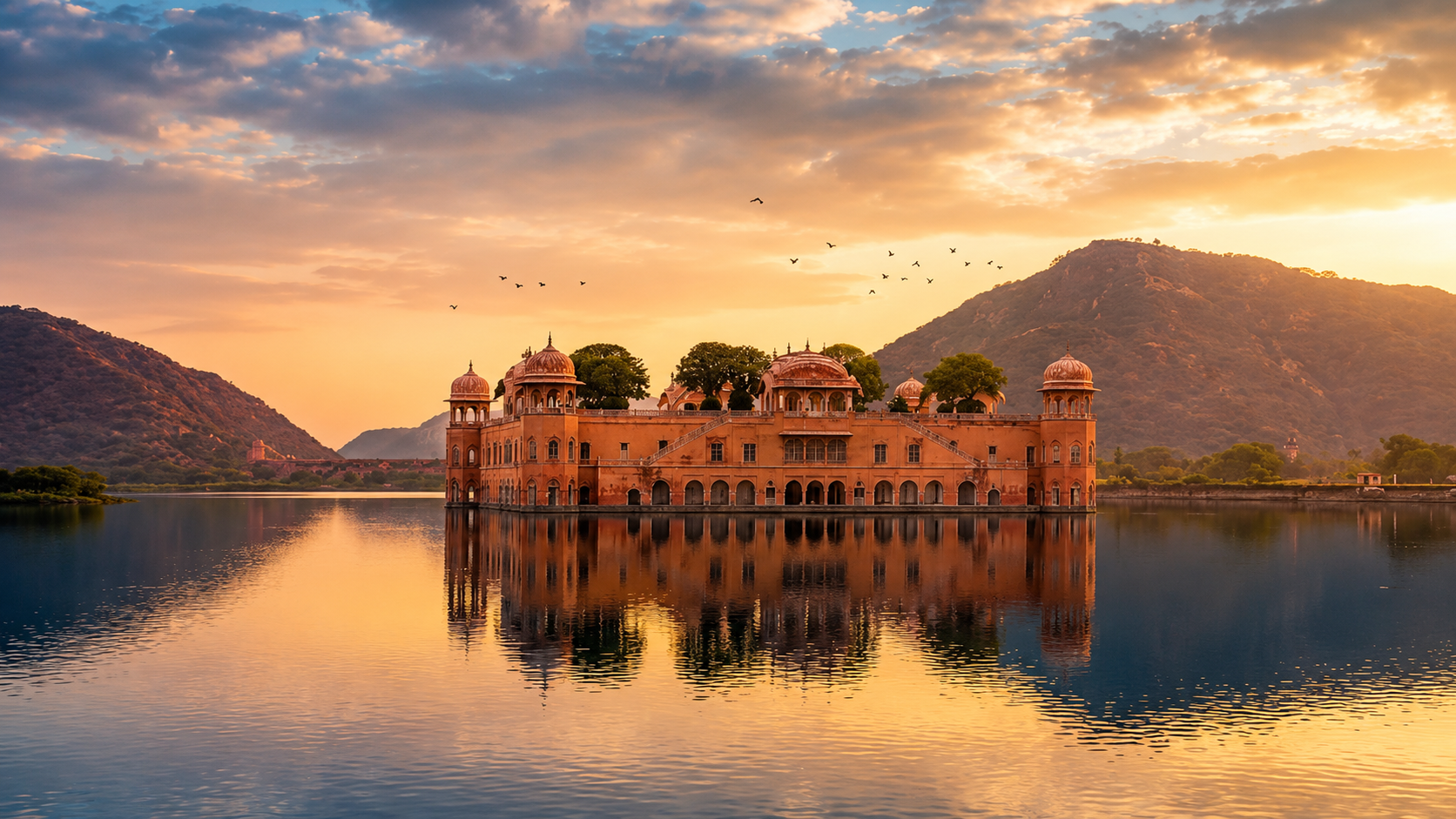Jal Mahal — ภาพจากทัวร์ถ่ายภาพของ Gography