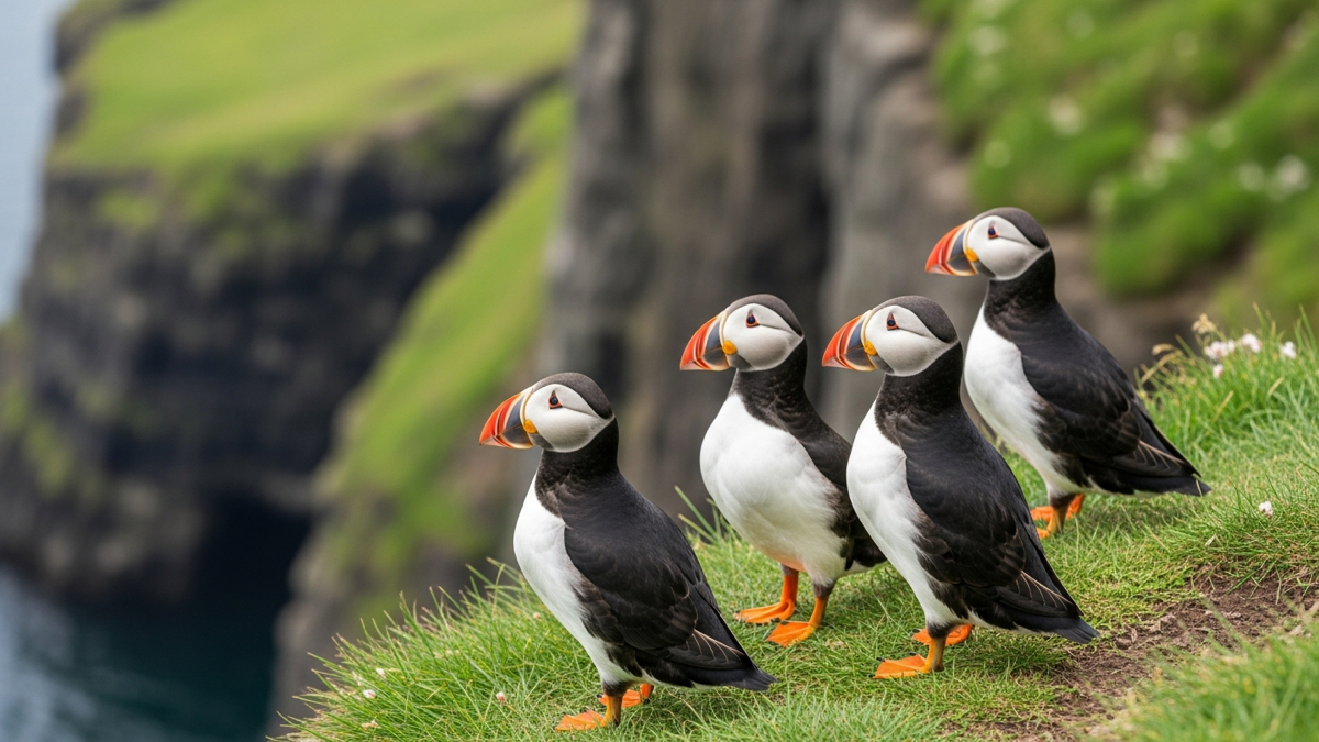 Mykines: เกาะพัฟฟินที่หายากที่สุดในยุโรป
