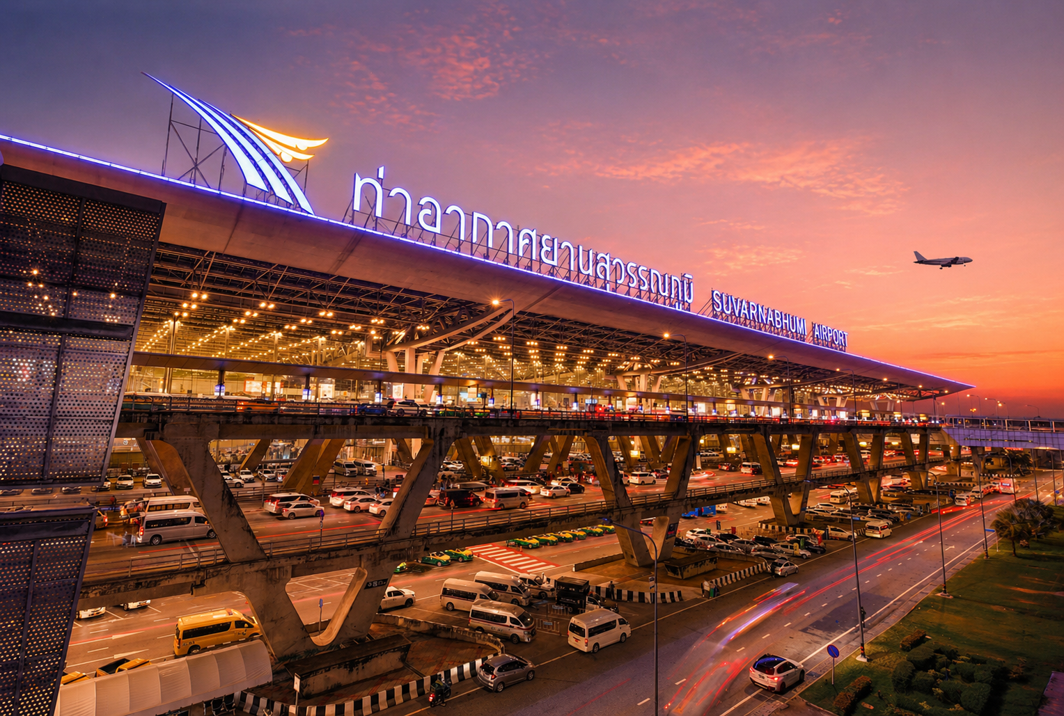 Day 0: Suvarnabhumi Airprot