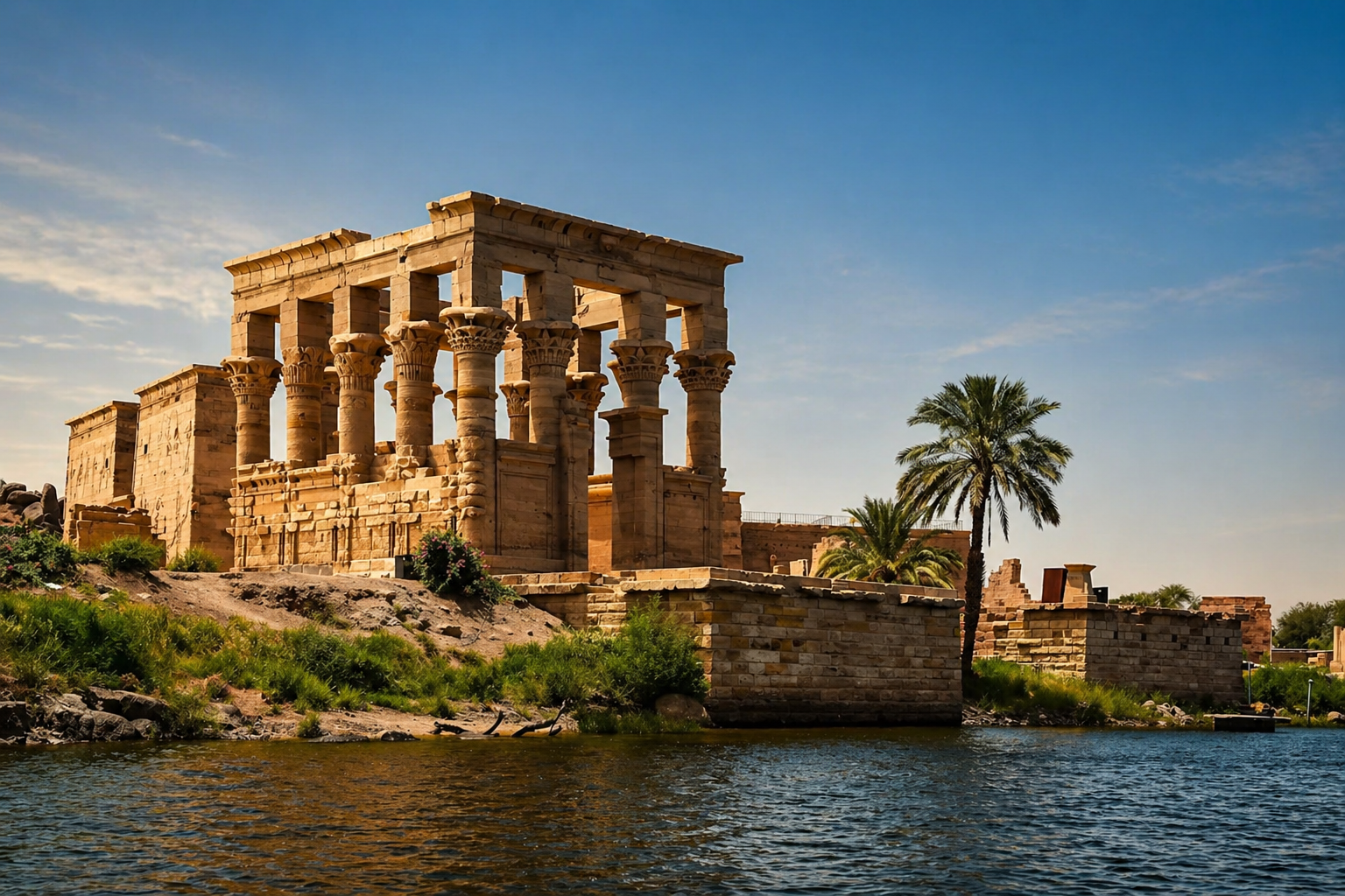 Day 4: Nile Cruise; Aswan - Kom Ombo - Edfu