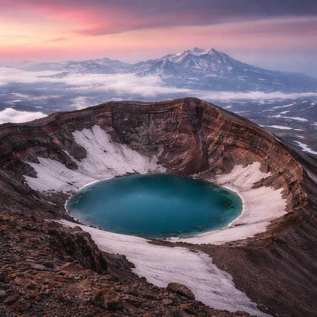 carter lake Gorely Volcano