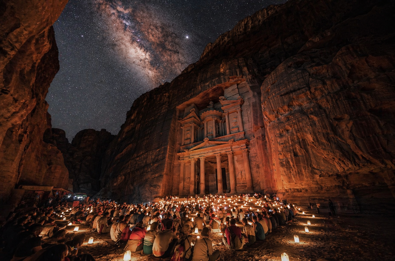 Petra By night