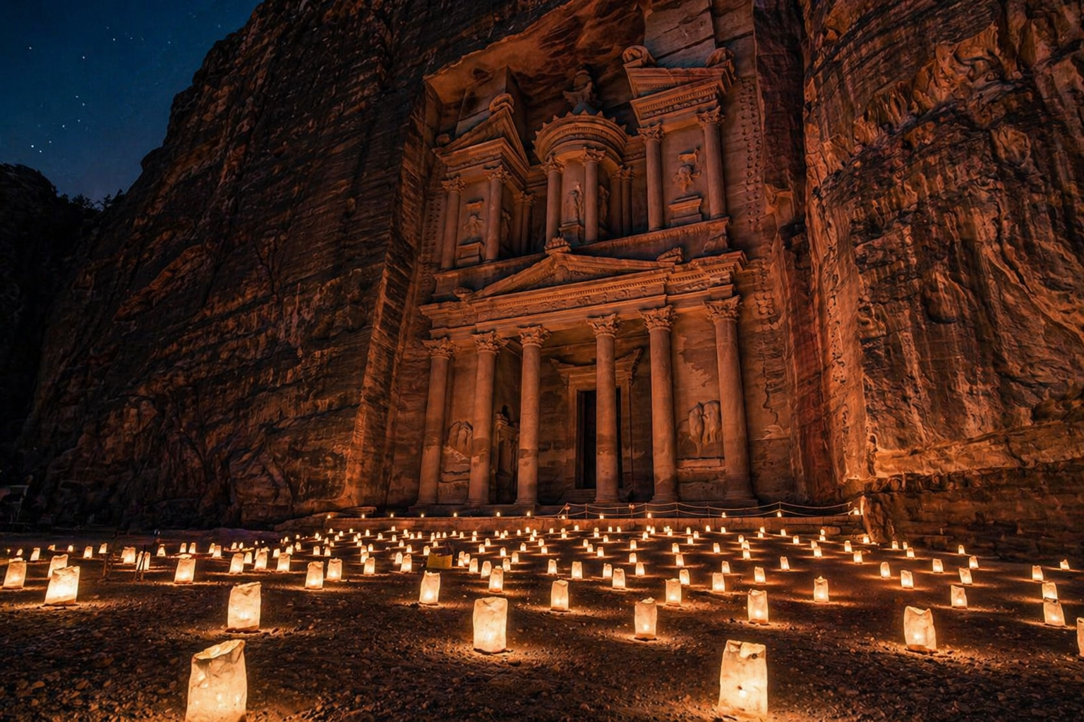 Petra by Night 2