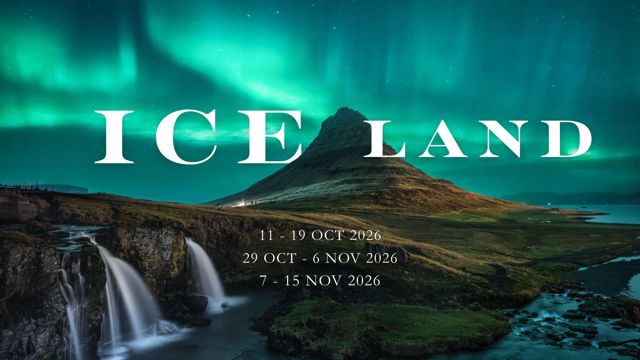 Fire & Ice Autumn in Iceland