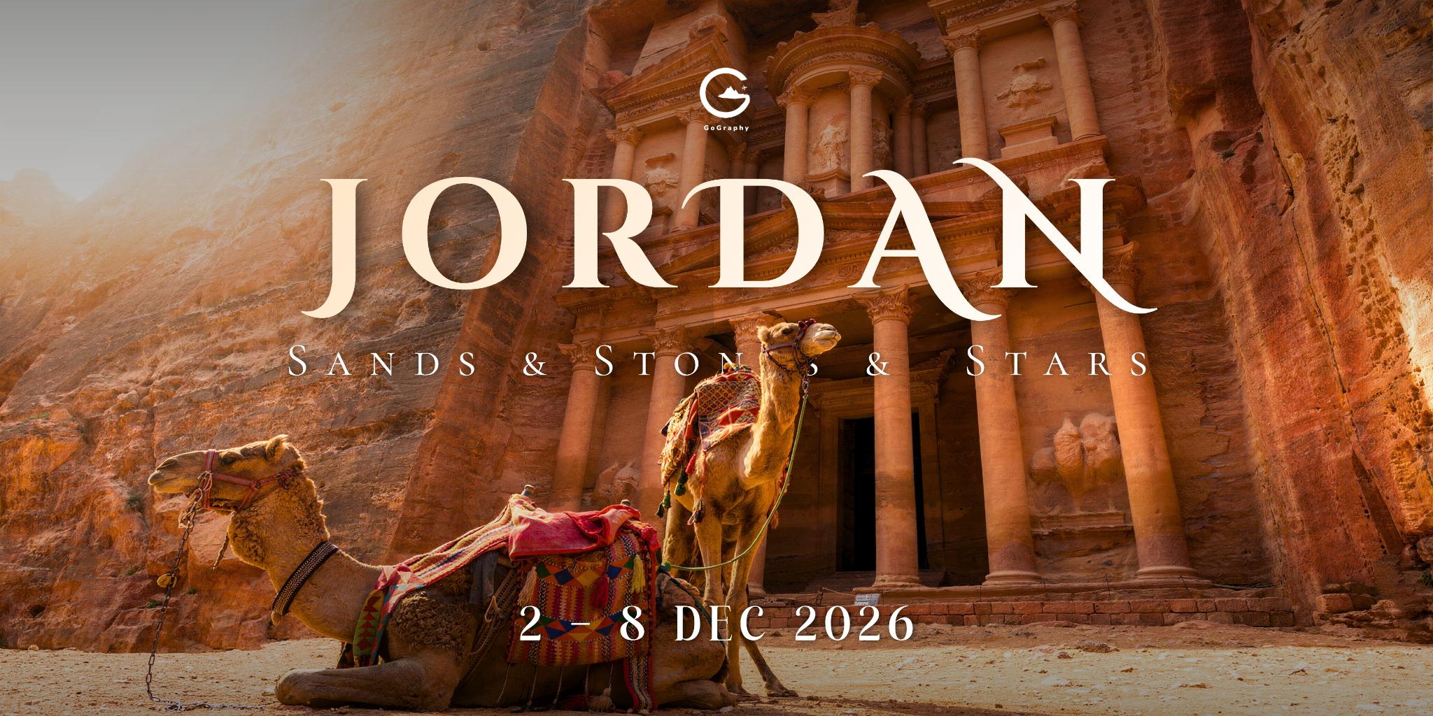 ทัวร์ถ่ายภาพจอร์แดน Jordan | Sands, Stones & Stars