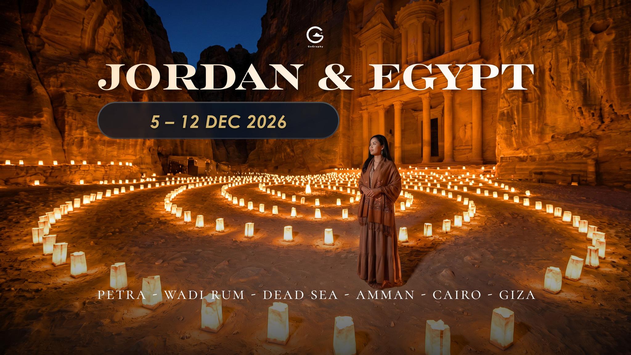 Jordan & Egypt | Crimson Desert Edition