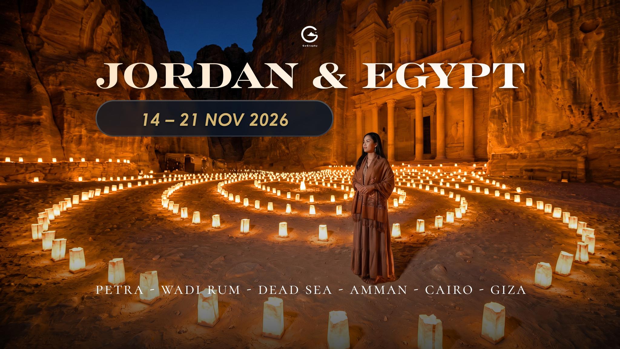 Jordan & Egypt | Crimson Desert Edition
