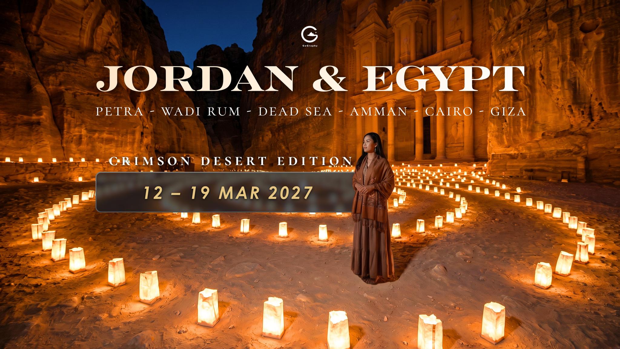 Jordan & Egypt | Crimson Desert Edition