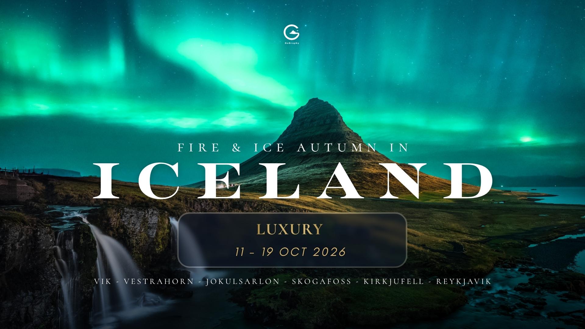 Fire & Ice Autumn in Iceland