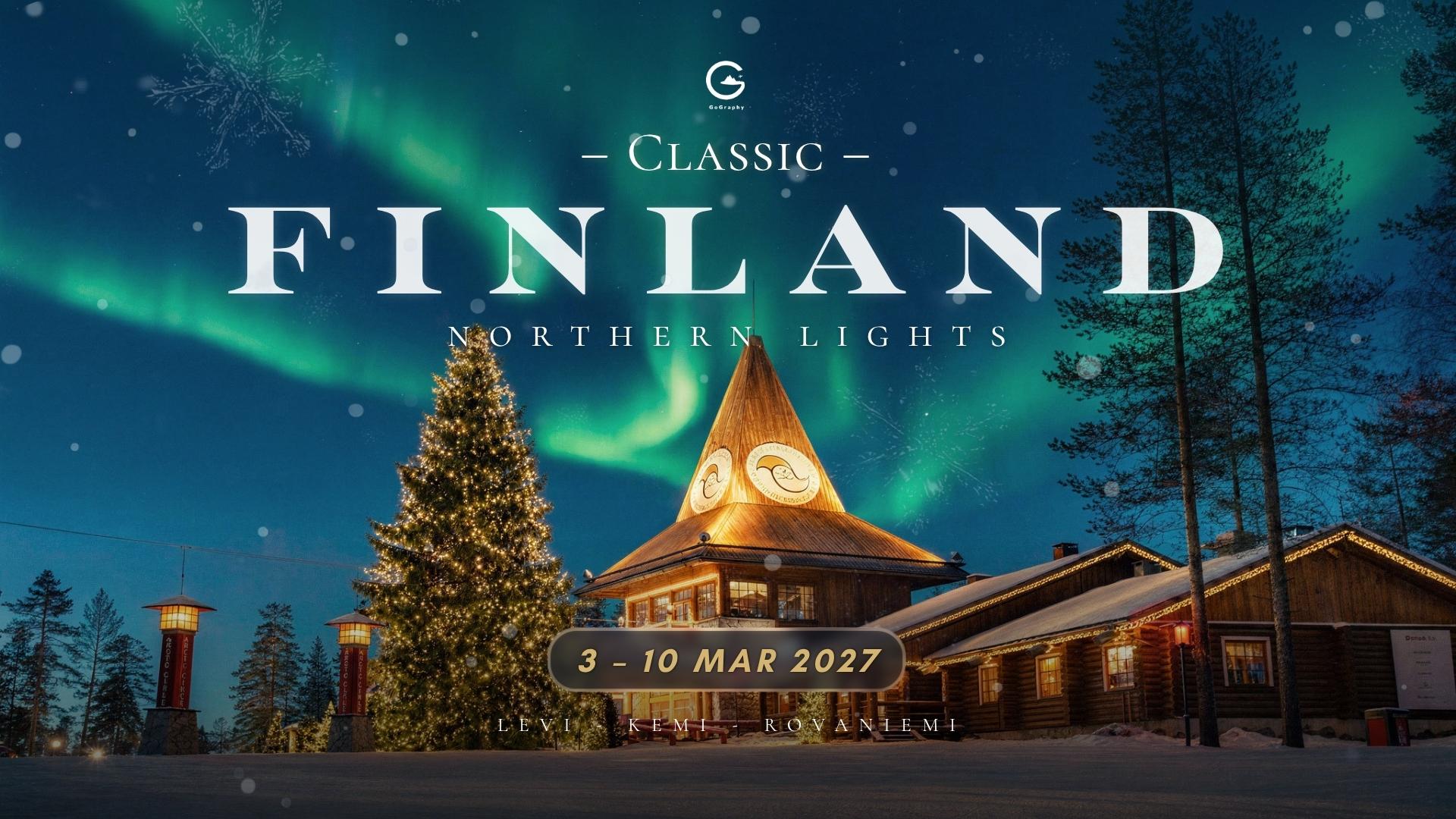 Classic Finland Northern Lights