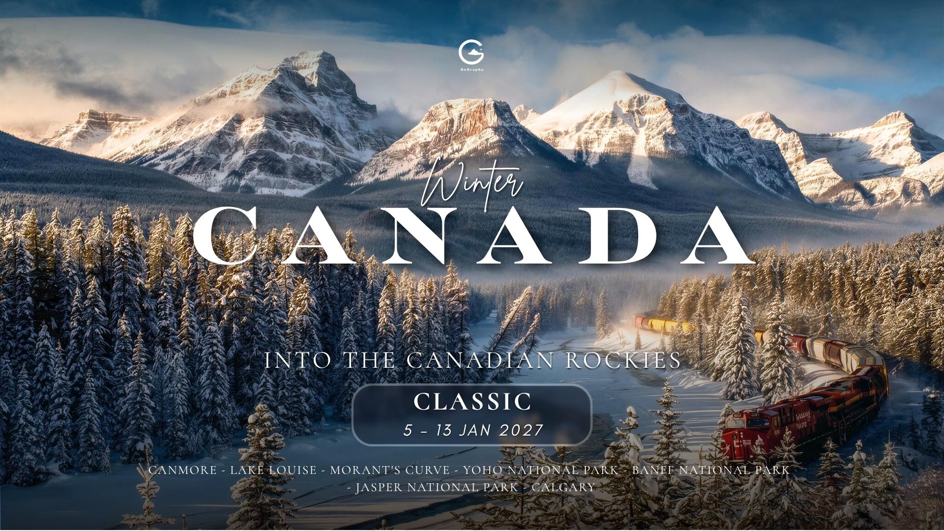 Into the Canadian Rockies | Canada Winter 2027