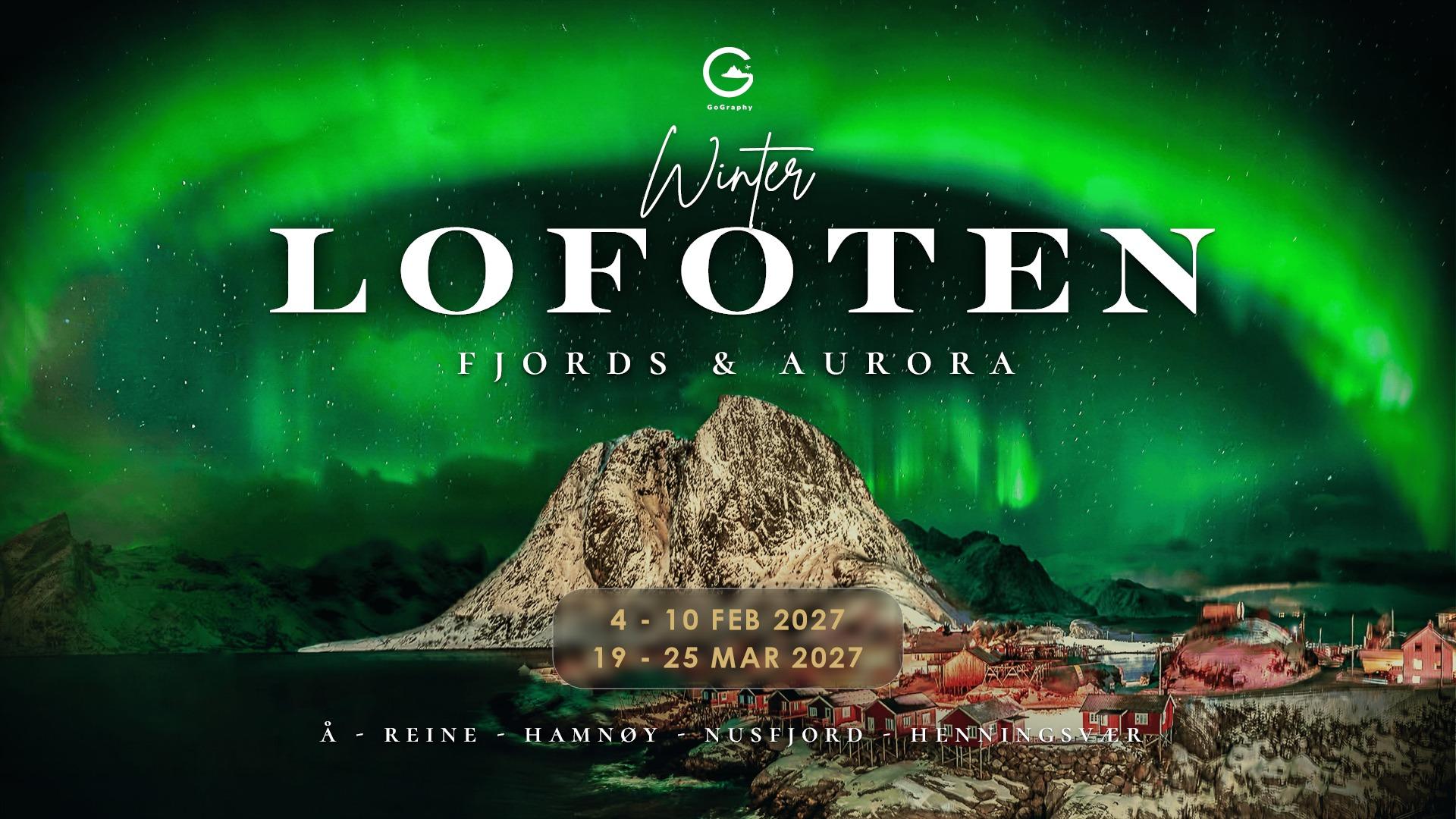 Fjords & Aurora | Lofoten Winter