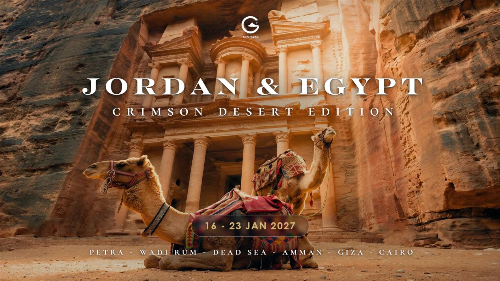 Jordan & Egypt | Crimson Desert Edition